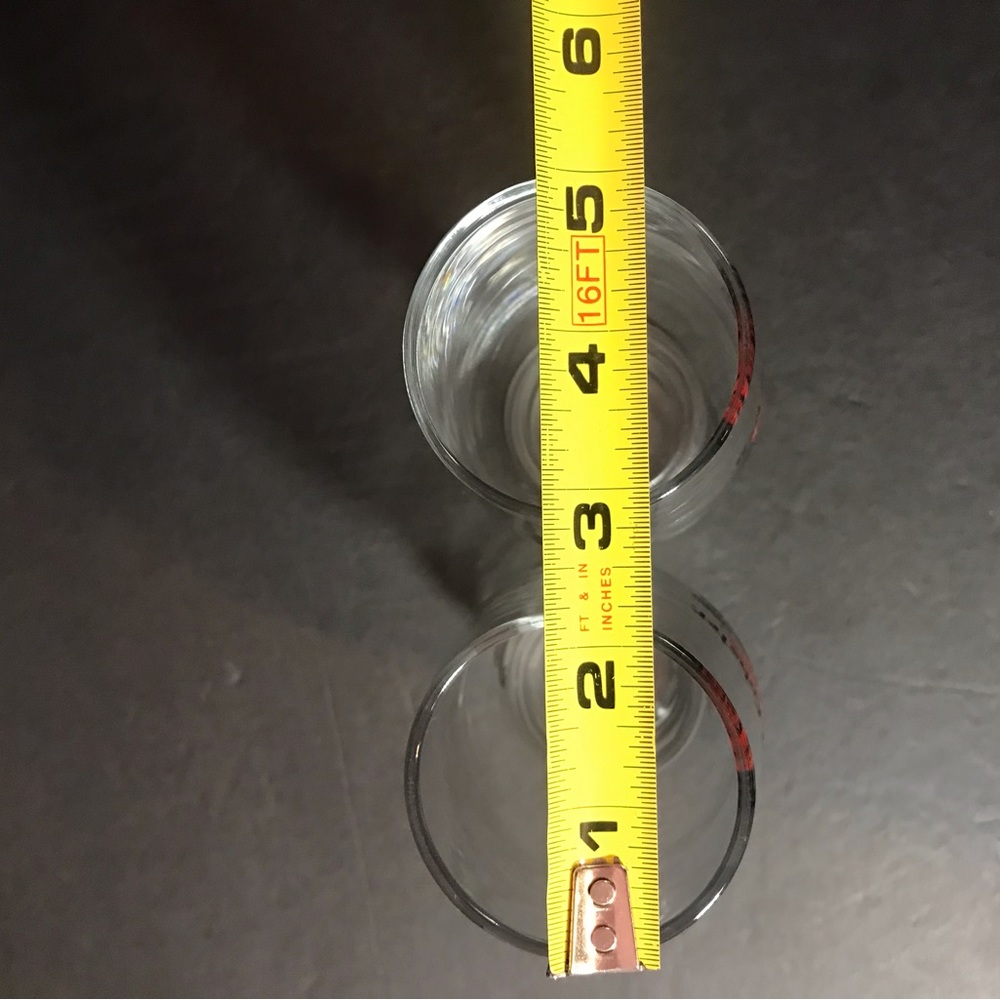2 Rare Vintage Red Lobster Collectible Tall Cocktail Lounge Drinking Glasses - Picture 5 of 8